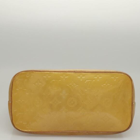 LOUIS VUITTON Monogram Vernis Houston Hand Bag Beige M91004 - Picture 9 of 13